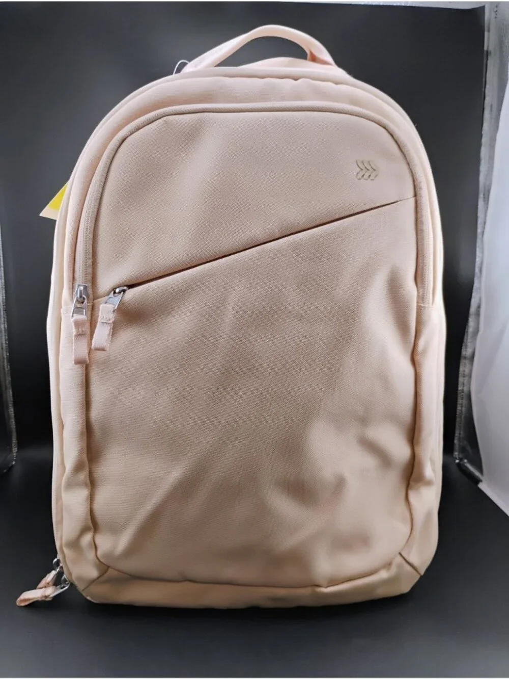 All In Motion Travel Backpack Beige Multifunctional Lightweight Design